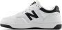 New Balance 480 V1 sneakers wit zwart Imitatieleer Meerkleurig 34.5 - Thumbnail 1