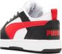 Puma Rebound V6 Lo sneakers wit rood zwart Imitatieleer 30 - Thumbnail 2