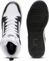 Puma Rebound V6 Mid Jr White Black shadow Gray (gs) Fashion sneakers Schoenen weiß maat: 37.5 beschikbare maaten:37.5 38.5 39 - Thumbnail 8