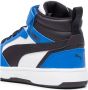 Puma Rebound V6 Mid sneakers wit zwart blauw Imitatieleer 31 - Thumbnail 6
