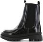 Shoesme lak chelsea boots met glitters zwart 26 | Enkelboot van - Thumbnail 2