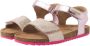 VINGINO Tavi leren sandalen lichtroze metallic Leer Meerkleurig 24 - Thumbnail 7