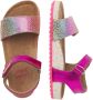 VINGINO Tavi leren sandalen roze metallic Leer Meerkleurig 26 - Thumbnail 3