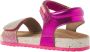 VINGINO Tavi leren sandalen roze metallic Leer Meerkleurig 26 - Thumbnail 4