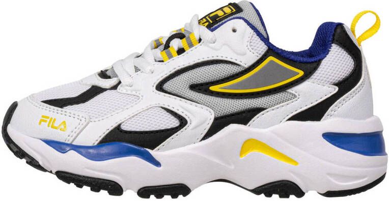 Fila CR-CW02 RAY TRACER sneakers wit zwart blauw geel