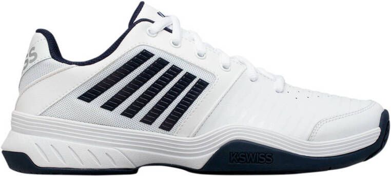K-Swiss Court Express hb tennisschoenen wit donkerblauw