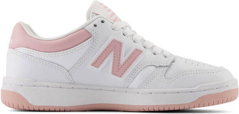New Balance 480 sneakers wit roze Leer Meerkleurig 39