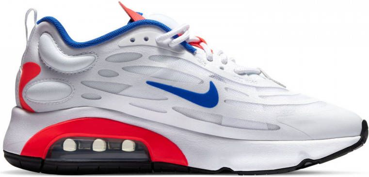 Nike Air Max Exosense sneakers wit blauw rood