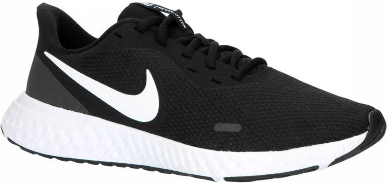 Nike revolution 5 hardloopschoenen zwart grijs heren