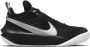 Nike Team Hustle D 10 (Ps) Black Metallic Silver-Volt-White Basketballschoes pre school CW6736-004 - Thumbnail 2