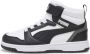 Puma Rebound V6 Mid sneakers wit zwart Imitatieleer Meerkleurig 32 5 - Thumbnail 2