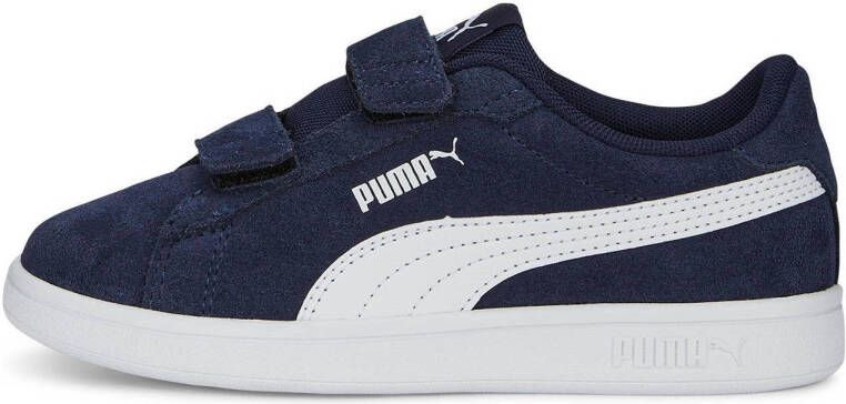 Puma Smash 3.0 SD V sneakers donkerblauw wit Suede Logo 25