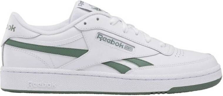 Reebok Classics Club C Revenge sneakers wit groen