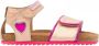 Vingino Floor leren sandalen roze metallic - Thumbnail 1