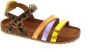 VINGINO leren sandalen bruin multi Leer Meerkleurig 24 - Thumbnail 2