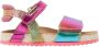 VINGINO Naomi leren sandalen roze multi Meisjes Leer Meerkleurig 25 - Thumbnail 1