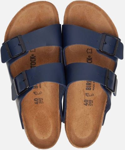 Birkenstock Arizona slippers blauw