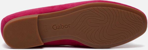Gabor Instappers roze Suede