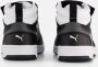 Puma Rebound V6 Mid sneakers wit zwart Imitatieleer Meerkleurig 32 5 - Thumbnail 14