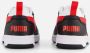 Puma Rebound V6 Lo sneakers wit rood zwart Imitatieleer 30 - Thumbnail 8