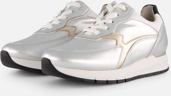 Gabor Sneakers zilver Synthetisch Dames