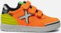 Munich Sneakers Oranje Imitatieleer 081229 Kunstleer - Thumbnail 1