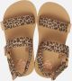 Reef Little Ahi Convertible sandalen met panterprint zwart beige Meisjes Textiel 28 - Thumbnail 3