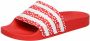 Adidas Adilette Dames Slippers en Sandalen Red Synthetisch 2 3 Foot Locker - Thumbnail 6