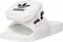 Adidas Leuke en makkelijk te combineren sliders White Dames - Thumbnail 3