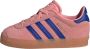 Adidas Originals Gazelle II Baby's Semi Pink Spark Lucid Blue Lucid Blue Kind Semi Pink Spark Lucid Blue Lucid Blue - Thumbnail 5