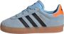 Adidas Originals Gazelle II Baby's Clear Sky Core Black Solar Orange Kind Clear Sky Core Black Solar Orange - Thumbnail 3