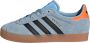 Adidas Originals Gazelle Children Clear Sky Core Black Solar Orange Clear Sky Core Black Solar Orange - Thumbnail 3