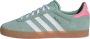 Adidas Originals Gazelle Junior Hazy Green Cloud White Bliss Pink Hazy Green Cloud White Bliss Pink - Thumbnail 5