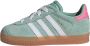 Adidas Originals Gazelle II Baby's Hazy Green Cloud White Bliss Pink Kind Hazy Green Cloud White Bliss Pink - Thumbnail 4