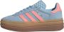 Adidas Originals Gazelle Bold Junior Clear Sky Semi Pink Spark Silver Metallic Clear Sky Semi Pink Spark Silver Metallic - Thumbnail 3