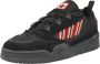 Adidas Originals ADI2000 sneakers zwart wit rood - Thumbnail 4