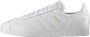 Adidas Originals Gazelle Cloud White Cloud White Gold Metallic- Heren Cloud White Cloud White Gold Metallic - Thumbnail 3