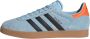 Adidas Originals Gazelle sneakers lichtblauw zwart gum - Thumbnail 5