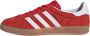 Adidas Originals Gazelle Indoor Better Scarlet Cloud White Gum- Better Scarlet Cloud White Gum - Thumbnail 5