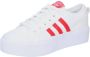 Adidas ORIGINALS Nizza Platform Sneakers Ftwr White Semi Lucid Blue Core Black Dames - Thumbnail 4