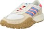 Adidas Kristal Witte Lage Sneaker Blauw Rood Multicolor Heren - Thumbnail 2