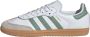 Adidas Originals Samba OG Junior Cloud White Silver Green Gum Cloud White Silver Green Gum - Thumbnail 3