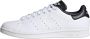 Adidas Stan Smith Lage Sneaker Wit Zwart White Heren - Thumbnail 2