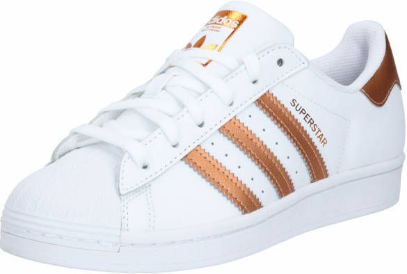 Superstar metallic shop dames oranje