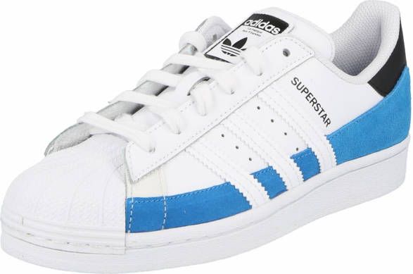 Adidas Superstar Sneakers Bright Blue Ftwr White - Schoenen.nl