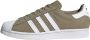 Adidas Originals Superstar sneakers kaki wit goud - Thumbnail 7