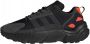 Adidas Boost Core Heren Lage Sneaker Zwart Rood Black Heren - Thumbnail 2