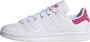 Adidas Originals Stan Smith Junior Cloud White Cloud White Semi Lucid Fuchsia Cloud White Cloud White Semi Lucid Fuchsia - Thumbnail 3