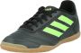 Adidas Super Sala 2 Zaalvoetbalschoenen (IN) Zwart Groen Bruin - Thumbnail 3