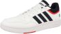 Adidas SPORTSWEAR Hoops 3.0 Sneakers Ftwr White Legend Ink Vivid Red - Thumbnail 7